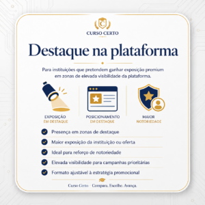 Destaque na plataforma